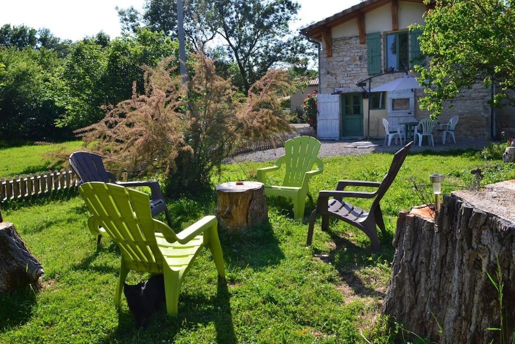 Couanac Gite Familial A La Campagne Avec Piscine Cayriech Buitenkant foto
